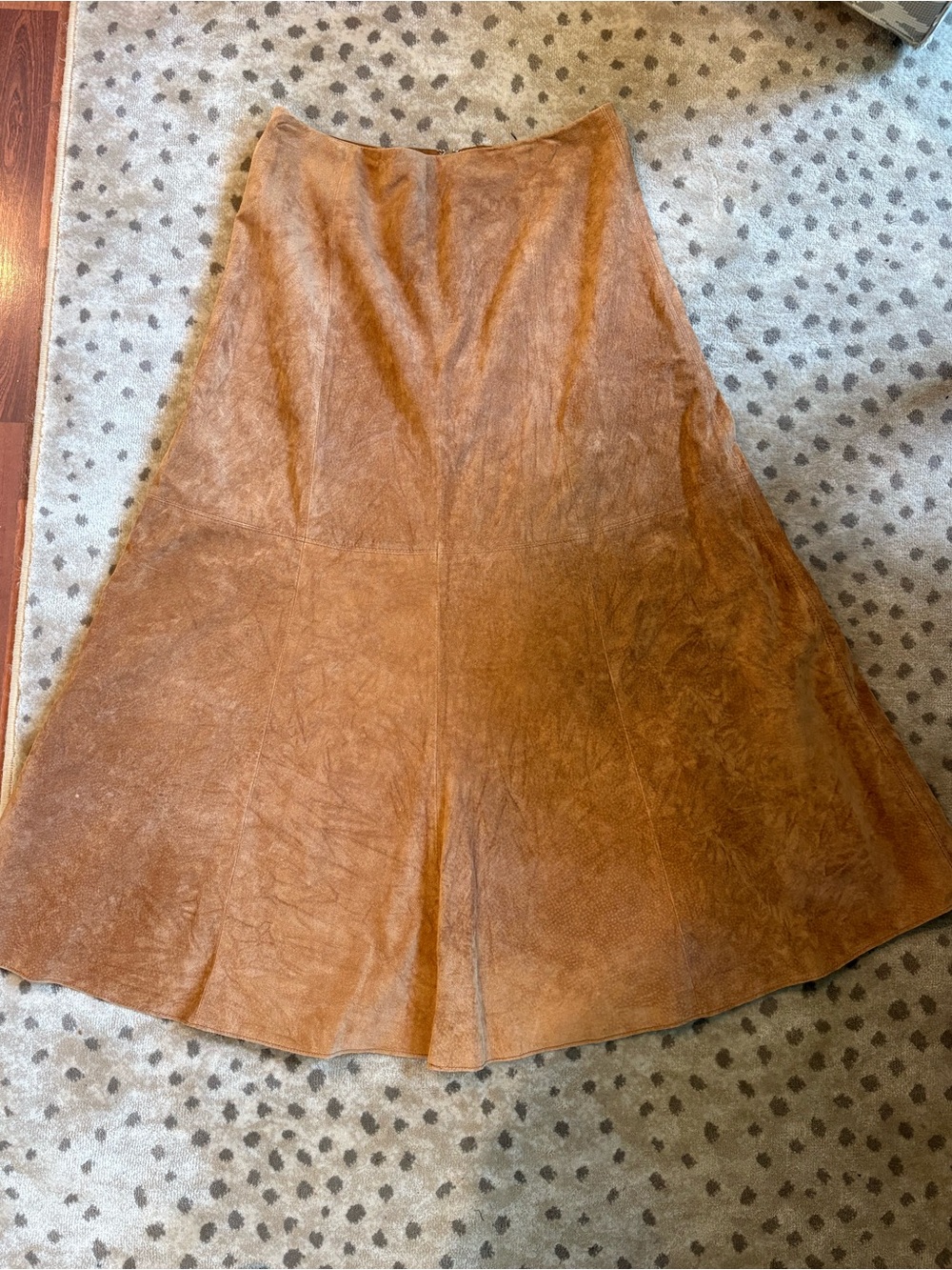 Worth 100% suede maxi skirt size 4